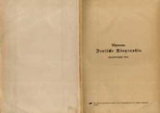 Allgemeine deutsche Biographie. Bd. 32, Karl v. Schmidt - G. E. Schulze. Auf Veranlassung Seiner Majestaet des K&ouml;nigs von Bayern ; hrsg. durch die Historische Commission bei der K&ouml;nigl. Akademie der Wissenschaften