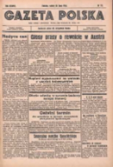 Gazeta Polska: codzienne pismo polsko-katolickie dla wszystkich stanów 1934.07.28 R.38 Nr171