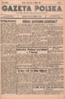 Gazeta Polska: codzienne pismo polsko-katolickie dla wszystkich stan&oacute;w 1934.08.13 R.38 Nr185