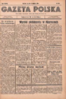 Gazeta Polska: codzienne pismo polsko-katolickie dla wszystkich stanów 1934.08.21 R.38 Nr191