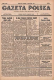 Gazeta Polska: codzienne pismo polsko-katolickie dla wszystkich stanów 1934.10.04 R.38 Nr228