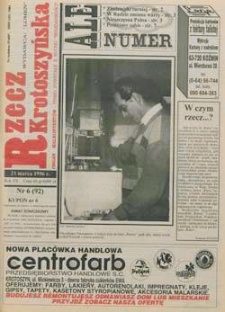 Rzecz Krotoszyńska 1996.03.21 R.7 Nr6(92)