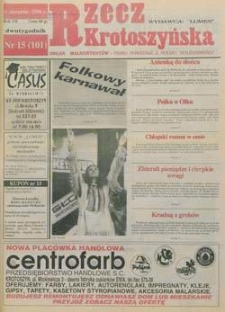Rzecz Krotoszyńska 1996.08.08 R.7 Nr15(101)