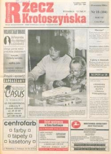 Rzecz Krotoszyńska 1996.09.19 R.7 Nr18(104)