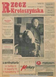 Rzecz Krotoszyńska 1997.01.09 R.7 Nr1(111)