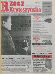 Rzecz Krotoszyńska 1997.11.06 Nr39(149)