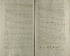 Mowa przy witaniu posłow krola Je Mci od Je Mci Pana Szczawińskiego marszałka Izby Poselskiey na temze seymie Anno et die vt supra