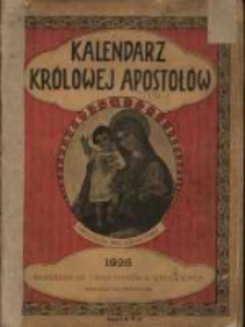 Kalendarz Królowej Apostołów na rok 1926