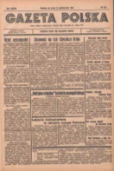 Gazeta Polska: codzienne pismo polsko-katolickie dla wszystkich stanów 1934.10.31 R.38 Nr252