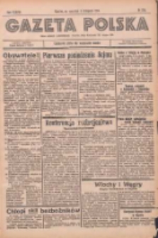 Gazeta Polska: codzienne pismo polsko-katolickie dla wszystkich stanów 1934.11.08 R.38 Nr258