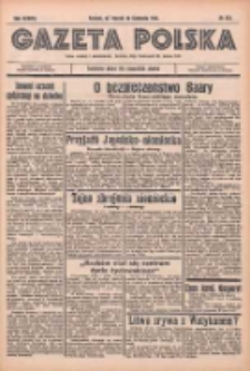 Gazeta Polska: codzienne pismo polsko-katolickie dla wszystkich stanów 1934.11.20 R.38 Nr270