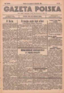 Gazeta Polska: codzienne pismo polsko-katolickie dla wszystkich stanów 1934.11.22 R.38 Nr272