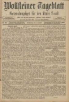 Wollsteiner Tageblatt: Generalanzeiger für den Kreis Bomst: mit der Gratis-Beilage: "Blätter und Blüten" 1908.10.01 Nr231