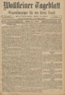 Wollsteiner Tageblatt: Generalanzeiger für den Kreis Bomst: mit der Gratis-Beilage: "Blätter und Blüten" 1908.10.07 Nr236
