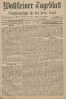 Wollsteiner Tageblatt: Generalanzeiger für den Kreis Bomst: mit der Gratis-Beilage: "Blätter und Blüten" 1908.10.31 Nr257