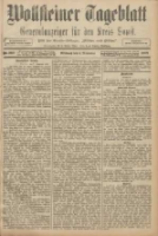 Wollsteiner Tageblatt: Generalanzeiger f&uuml;r den Kreis Bomst: mit der Gratis-Beilage: "Bl&auml;tter und Bl&uuml;ten" 1908.11.04 Nr260