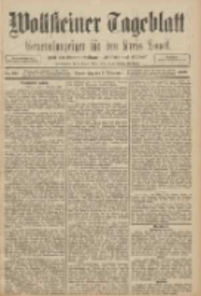Wollsteiner Tageblatt: Generalanzeiger für den Kreis Bomst: mit der Gratis-Beilage: "Blätter und Blüten" 1908.11.05 Nr261