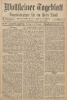 Wollsteiner Tageblatt: Generalanzeiger f&uuml;r den Kreis Bomst: mit der Gratis-Beilage: "Bl&auml;tter und Bl&uuml;ten" 1908.11.17 Nr271