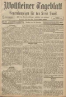 Wollsteiner Tageblatt: Generalanzeiger für den Kreis Bomst: mit der Gratis-Beilage: "Blätter und Blüten" 1908.11.24 Nr276