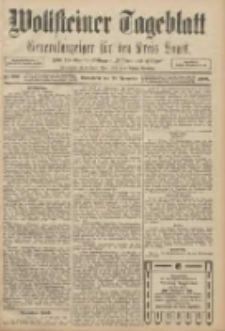 Wollsteiner Tageblatt: Generalanzeiger für den Kreis Bomst: mit der Gratis-Beilage: "Blätter und Blüten" 1908.11.28 Nr280