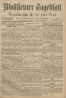 Wollsteiner Tageblatt: Generalanzeiger für den Kreis Bomst: mit der Gratis-Beilage: "Blätter und Blüten" 1908.10.27 Nr253