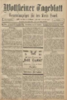 Wollsteiner Tageblatt: Generalanzeiger für den Kreis Bomst: mit der Gratis-Beilage: "Blätter und Blüten" 1908.12.03 Nr284