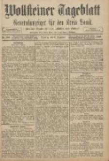 Wollsteiner Tageblatt: Generalanzeiger für den Kreis Bomst: mit der Gratis-Beilage: "Blätter und Blüten" 1908.12.08 Nr288