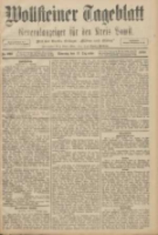 Wollsteiner Tageblatt: Generalanzeiger für den Kreis Bomst: mit der Gratis-Beilage: "Blätter und Blüten" 1908.12.13 Nr293