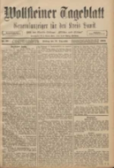 Wollsteiner Tageblatt: Generalanzeiger für den Kreis Bomst: mit der Gratis-Beilage: "Blätter und Blüten" 1908.12.18 Nr297