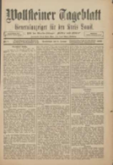 Wollsteiner Tageblatt: Generalanzeiger für den Kreis Bomst: mit der Gratis-Beilage: "Blätter und Blüten" 1909.01.09 Nr7