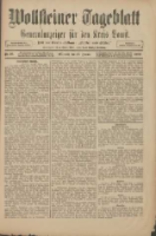 Wollsteiner Tageblatt: Generalanzeiger für den Kreis Bomst: mit der Gratis-Beilage: "Blätter und Blüten" 1909.01.13 Nr10