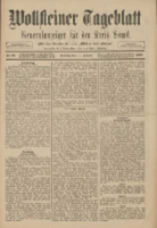 Wollsteiner Tageblatt: Generalanzeiger für den Kreis Bomst: mit der Gratis-Beilage: "Blätter und Blüten" 1909.01.31 Nr26