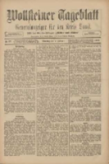 Wollsteiner Tageblatt: Generalanzeiger für den Kreis Bomst: mit der Gratis-Beilage: "Blätter und Blüten" 1909.02.02 Nr27