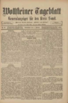 Wollsteiner Tageblatt: Generalanzeiger für den Kreis Bomst: mit der Gratis-Beilage: "Blätter und Blüten" 1909.02.06 Nr31