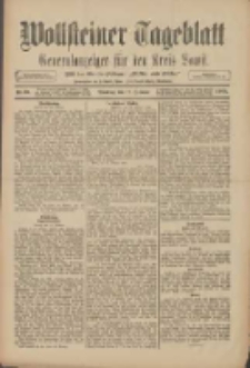 Wollsteiner Tageblatt: Generalanzeiger für den Kreis Bomst: mit der Gratis-Beilage: "Blätter und Blüten" 1909.02.16 Nr39