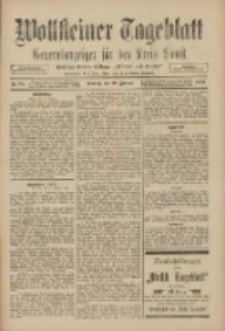 Wollsteiner Tageblatt: Generalanzeiger für den Kreis Bomst: mit der Gratis-Beilage: "Blätter und Blüten" 1909.02.28 Nr50