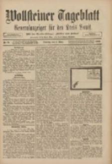 Wollsteiner Tageblatt: Generalanzeiger f&uuml;r den Kreis Bomst: mit der Gratis-Beilage: "Bl&auml;tter und Bl&uuml;ten" 1909.03.02 Nr51