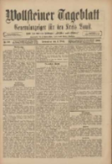 Wollsteiner Tageblatt: Generalanzeiger für den Kreis Bomst: mit der Gratis-Beilage: "Blätter und Blüten" 1909.03.04 Nr53