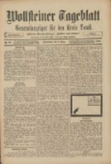 Wollsteiner Tageblatt: Generalanzeiger für den Kreis Bomst: mit der Gratis-Beilage: "Blätter und Blüten" 1909.03.06 Nr55