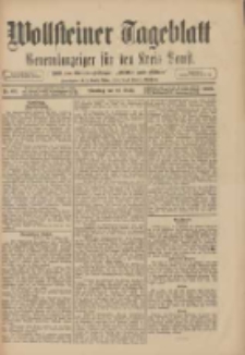 Wollsteiner Tageblatt: Generalanzeiger für den Kreis Bomst: mit der Gratis-Beilage: "Blätter und Blüten" 1909.03.16 Nr63