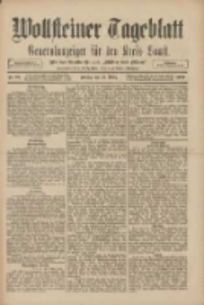 Wollsteiner Tageblatt: Generalanzeiger für den Kreis Bomst: mit der Gratis-Beilage: "Blätter und Blüten" 1909.03.19 Nr66