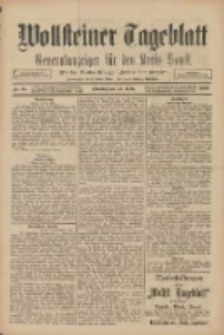 Wollsteiner Tageblatt: Generalanzeiger für den Kreis Bomst: mit der Gratis-Beilage: "Blätter und Blüten" 1909.03.23 Nr69