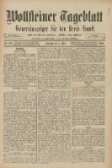 Wollsteiner Tageblatt: Generalanzeiger für den Kreis Bomst: mit der Gratis-Beilage: "Blätter und Blüten" 1909.05.04 Nr103
