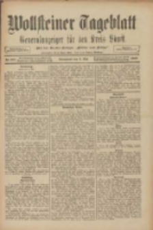 Wollsteiner Tageblatt: Generalanzeiger für den Kreis Bomst: mit der Gratis-Beilage: "Blätter und Blüten" 1909.05.08 Nr107