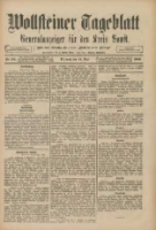 Wollsteiner Tageblatt: Generalanzeiger für den Kreis Bomst: mit der Gratis-Beilage: "Blätter und Blüten" 1909.05.19 Nr116