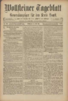 Wollsteiner Tageblatt: Generalanzeiger für den Kreis Bomst: mit der Gratis-Beilage: "Blätter und Blüten" 1909.05.26 Nr121