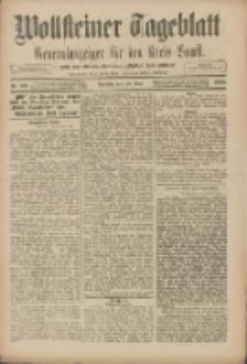 Wollsteiner Tageblatt: Generalanzeiger für den Kreis Bomst: mit der Gratis-Beilage: "Blätter und Blüten" 1909.05.30 Nr125