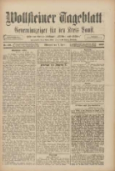 Wollsteiner Tageblatt: Generalanzeiger für den Kreis Bomst: mit der Gratis-Beilage: "Blätter und Blüten" 1909.06.02 Nr126