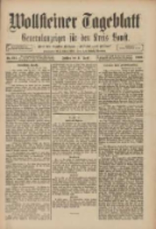 Wollsteiner Tageblatt: Generalanzeiger für den Kreis Bomst: mit der Gratis-Beilage: "Blätter und Blüten" 1909.06.11 Nr134