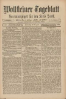 Wollsteiner Tageblatt: Generalanzeiger für den Kreis Bomst: mit der Gratis-Beilage: "Blätter und Blüten" 1909.06.24 Nr145